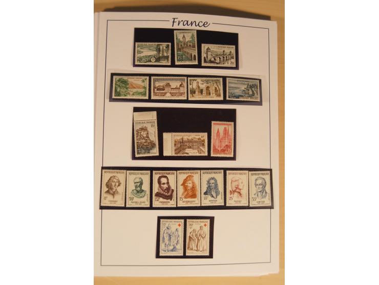 1849/68, anfangs ungebrauchte und gestempelte, ab 1900 nur noch ungebrauchte bzw. postfrische umfangreiche Sammlung, teils et