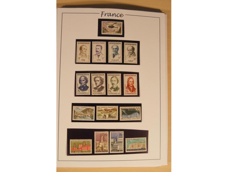 1849/68, anfangs ungebrauchte und gestempelte, ab 1900 nur noch ungebrauchte bzw. postfrische umfangreiche Sammlung, teils et