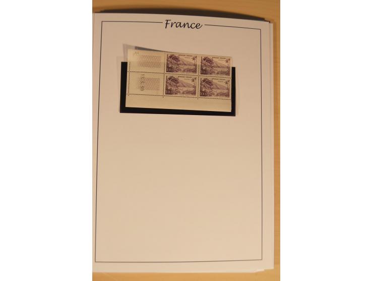 1849/68, anfangs ungebrauchte und gestempelte, ab 1900 nur noch ungebrauchte bzw. postfrische umfangreiche Sammlung, teils et