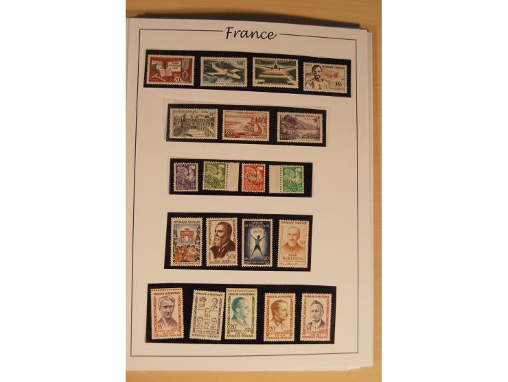 1849/68, anfangs ungebrauchte und gestempelte, ab 1900 nur noch ungebrauchte bzw. postfrische umfangreiche Sammlung, teils et