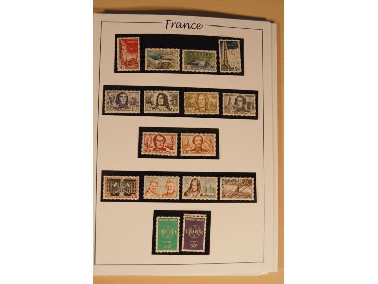 1849/68, anfangs ungebrauchte und gestempelte, ab 1900 nur noch ungebrauchte bzw. postfrische umfangreiche Sammlung, teils et