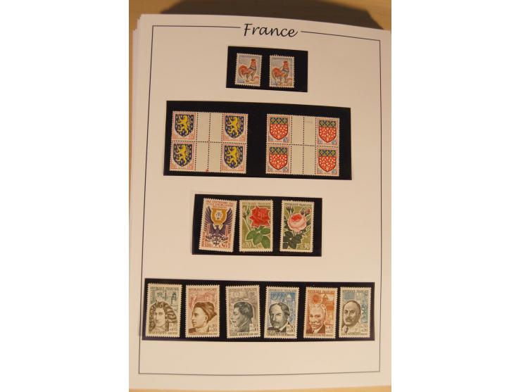 1849/68, anfangs ungebrauchte und gestempelte, ab 1900 nur noch ungebrauchte bzw. postfrische umfangreiche Sammlung, teils et