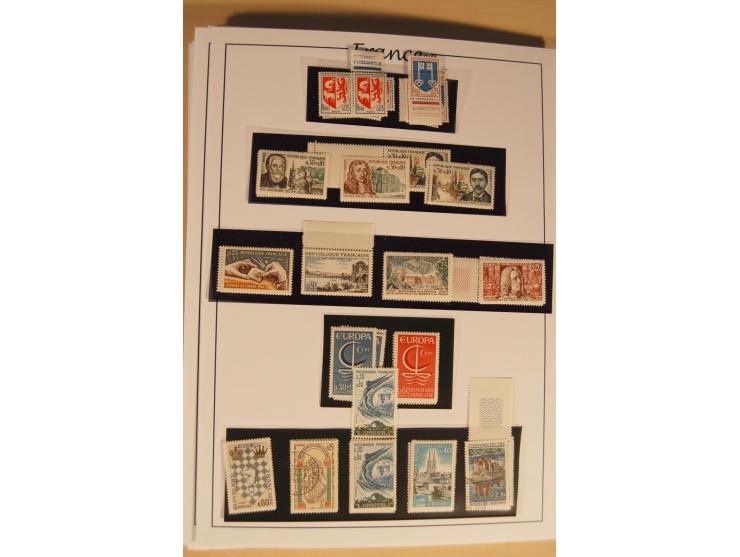 1849/68, anfangs ungebrauchte und gestempelte, ab 1900 nur noch ungebrauchte bzw. postfrische umfangreiche Sammlung, teils et