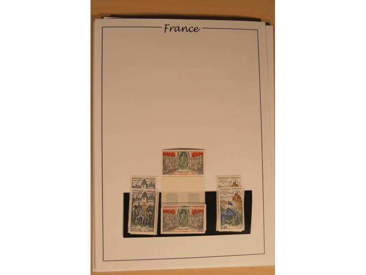 1849/68, anfangs ungebrauchte und gestempelte, ab 1900 nur noch ungebrauchte bzw. postfrische umfangreiche Sammlung, teils et