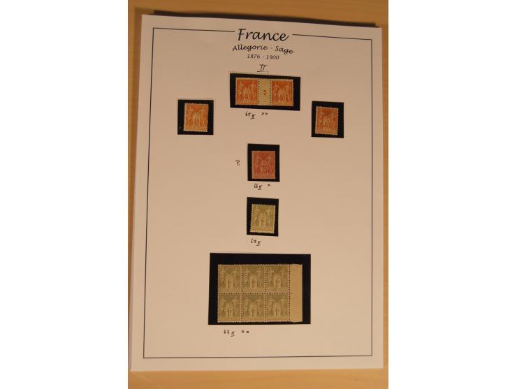1849/68, anfangs ungebrauchte und gestempelte, ab 1900 nur noch ungebrauchte bzw. postfrische umfangreiche Sammlung, teils et