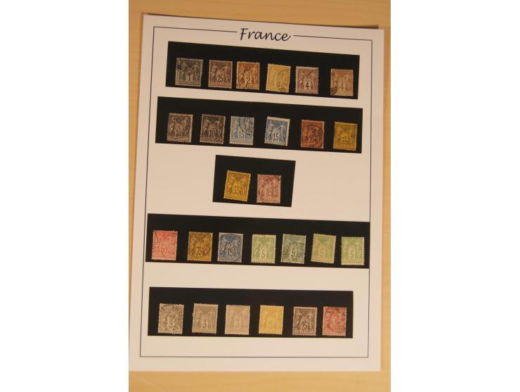 1849/68, anfangs ungebrauchte und gestempelte, ab 1900 nur noch ungebrauchte bzw. postfrische umfangreiche Sammlung, teils et