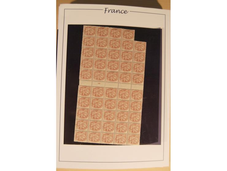 1849/68, anfangs ungebrauchte und gestempelte, ab 1900 nur noch ungebrauchte bzw. postfrische umfangreiche Sammlung, teils et