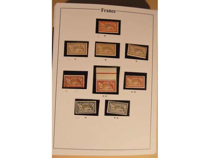 1849/68, anfangs ungebrauchte und gestempelte, ab 1900 nur noch ungebrauchte bzw. postfrische umfangreiche Sammlung, teils et