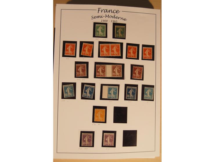 1849/68, anfangs ungebrauchte und gestempelte, ab 1900 nur noch ungebrauchte bzw. postfrische umfangreiche Sammlung, teils et