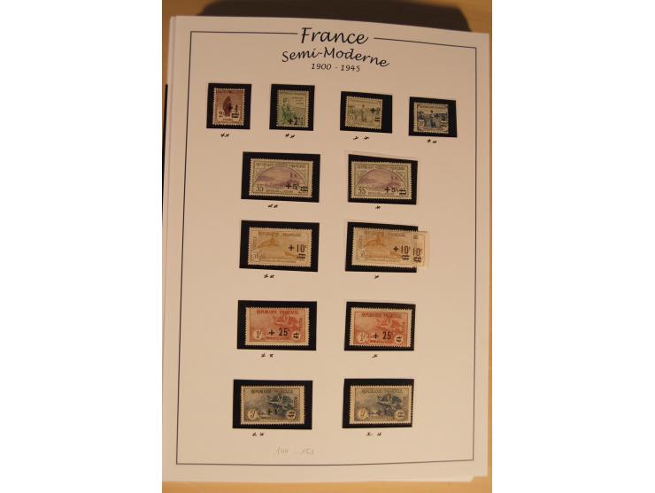 1849/68, anfangs ungebrauchte und gestempelte, ab 1900 nur noch ungebrauchte bzw. postfrische umfangreiche Sammlung, teils et