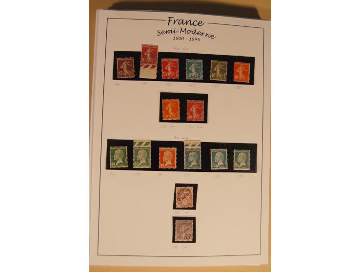 1849/68, anfangs ungebrauchte und gestempelte, ab 1900 nur noch ungebrauchte bzw. postfrische umfangreiche Sammlung, teils et