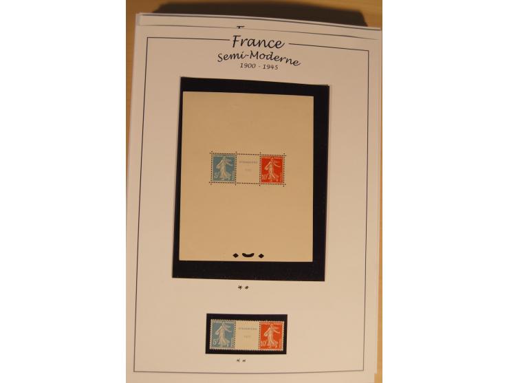 1849/68, anfangs ungebrauchte und gestempelte, ab 1900 nur noch ungebrauchte bzw. postfrische umfangreiche Sammlung, teils et