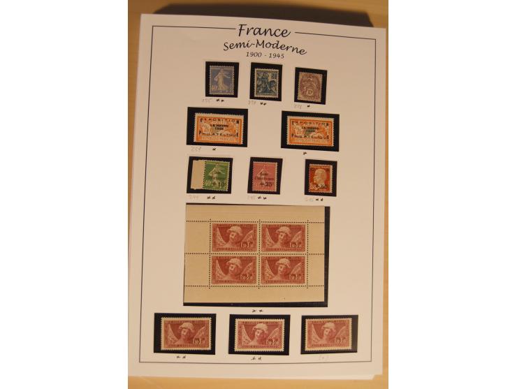 1849/68, anfangs ungebrauchte und gestempelte, ab 1900 nur noch ungebrauchte bzw. postfrische umfangreiche Sammlung, teils et
