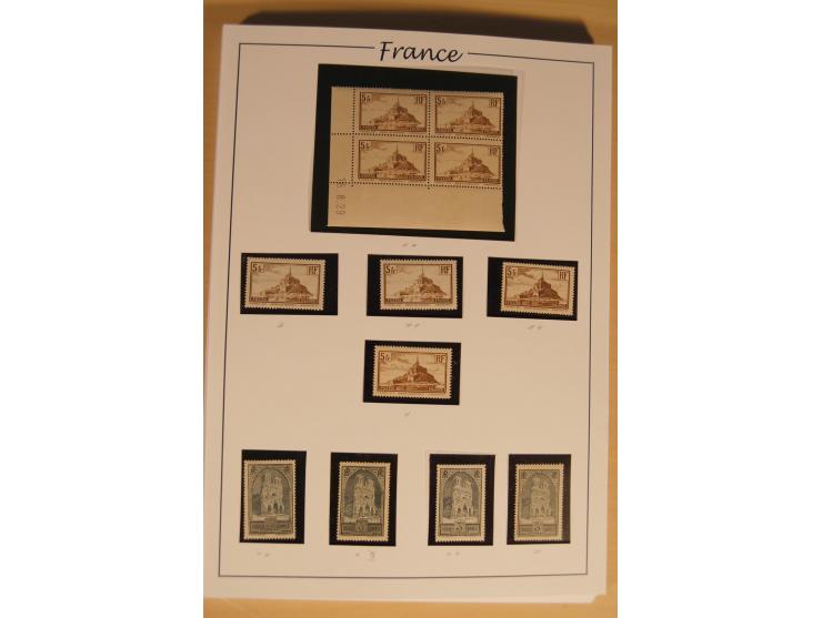 1849/68, anfangs ungebrauchte und gestempelte, ab 1900 nur noch ungebrauchte bzw. postfrische umfangreiche Sammlung, teils et