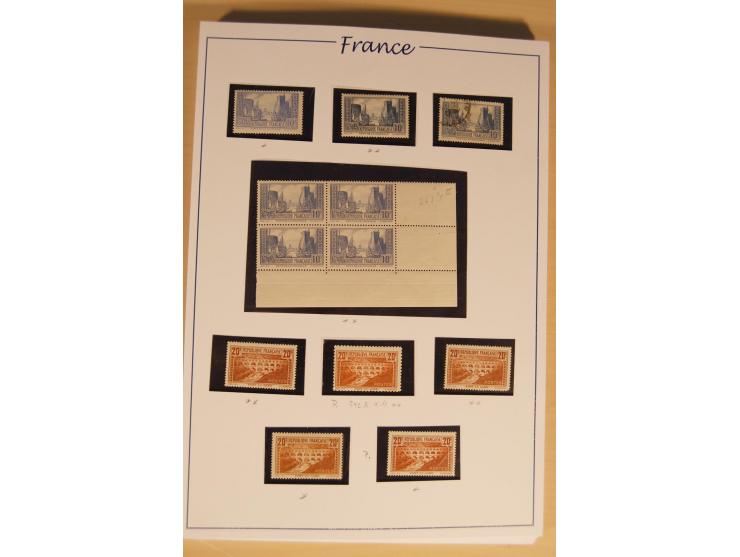 1849/68, anfangs ungebrauchte und gestempelte, ab 1900 nur noch ungebrauchte bzw. postfrische umfangreiche Sammlung, teils et