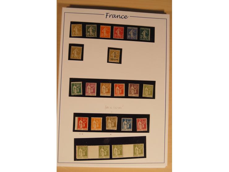 1849/68, anfangs ungebrauchte und gestempelte, ab 1900 nur noch ungebrauchte bzw. postfrische umfangreiche Sammlung, teils et