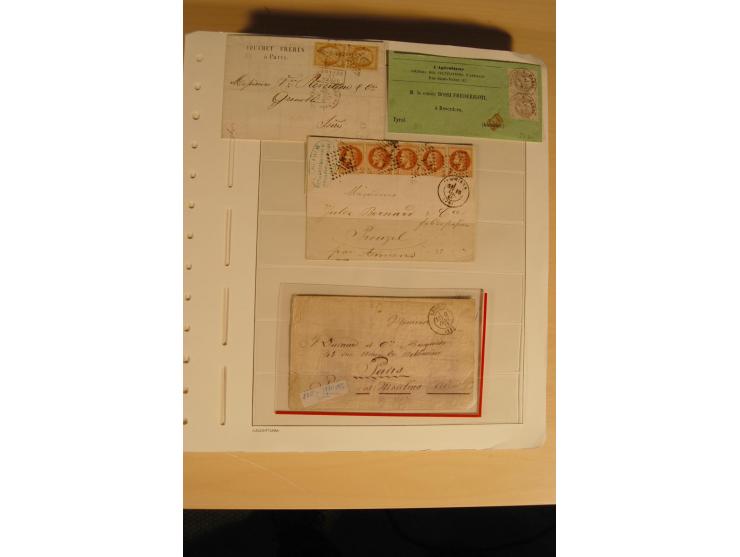 1849/1909 (ca.), gestempelte Sammlung mit u.a. Mi.-Nr. 1-5, 7, 8, 32, 42-44, Portomarken, etlichen Paaren und größeren Einhei
