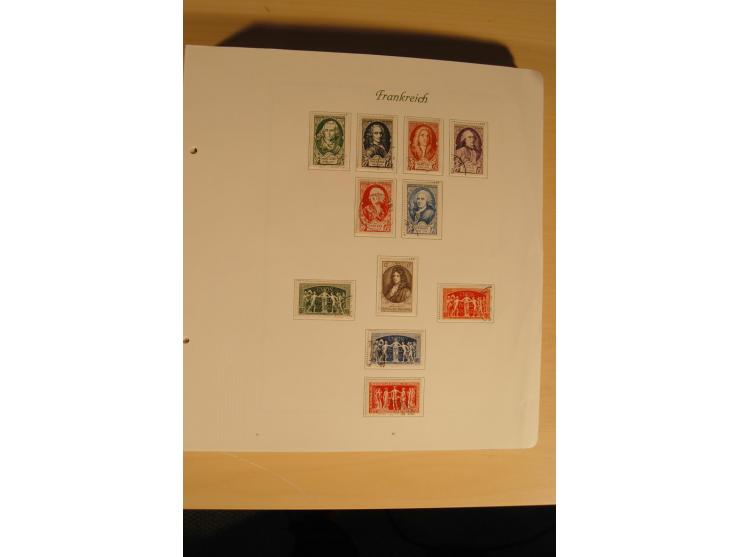 1849/1909 (ca.), gestempelte Sammlung mit u.a. Mi.-Nr. 1-5, 7, 8, 32, 42-44, Portomarken, etlichen Paaren und größeren Einhei