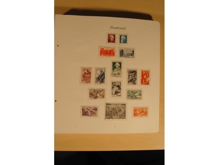 1849/1909 (ca.), gestempelte Sammlung mit u.a. Mi.-Nr. 1-5, 7, 8, 32, 42-44, Portomarken, etlichen Paaren und größeren Einhei