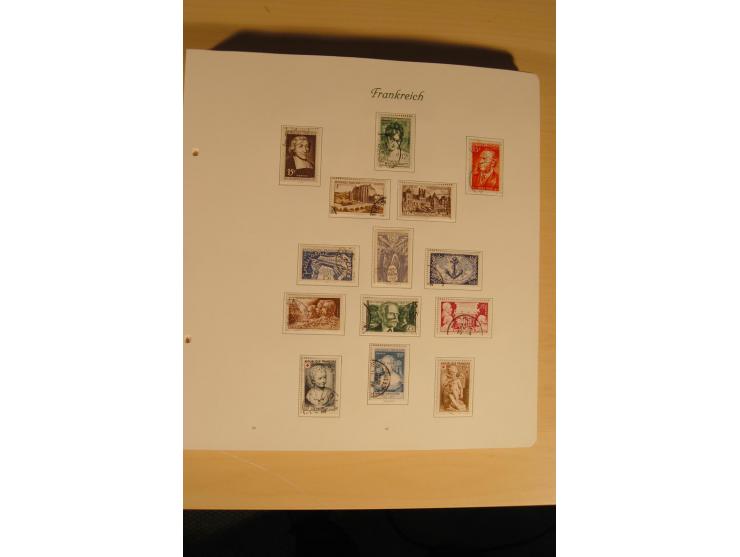 1849/1909 (ca.), gestempelte Sammlung mit u.a. Mi.-Nr. 1-5, 7, 8, 32, 42-44, Portomarken, etlichen Paaren und größeren Einhei
