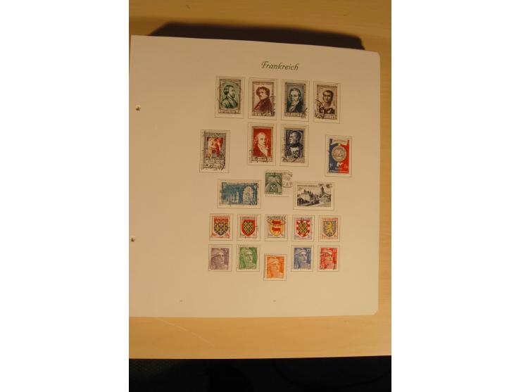 1849/1909 (ca.), gestempelte Sammlung mit u.a. Mi.-Nr. 1-5, 7, 8, 32, 42-44, Portomarken, etlichen Paaren und größeren Einhei