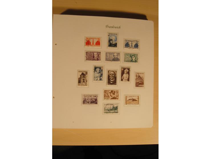 1849/1909 (ca.), gestempelte Sammlung mit u.a. Mi.-Nr. 1-5, 7, 8, 32, 42-44, Portomarken, etlichen Paaren und größeren Einhei