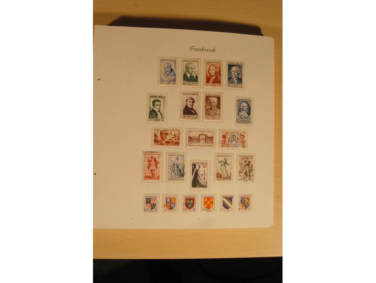 1849/1909 (ca.), gestempelte Sammlung mit u.a. Mi.-Nr. 1-5, 7, 8, 32, 42-44, Portomarken, etlichen Paaren und größeren Einhei