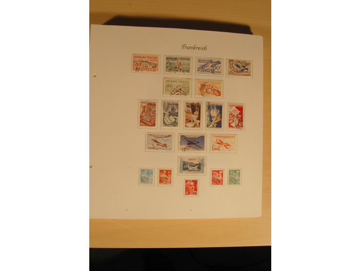 1849/1909 (ca.), gestempelte Sammlung mit u.a. Mi.-Nr. 1-5, 7, 8, 32, 42-44, Portomarken, etlichen Paaren und größeren Einhei