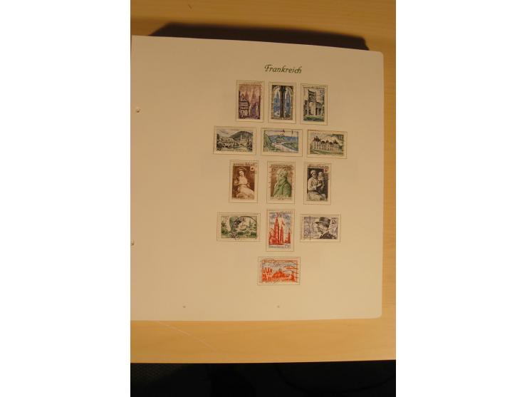 1849/1909 (ca.), gestempelte Sammlung mit u.a. Mi.-Nr. 1-5, 7, 8, 32, 42-44, Portomarken, etlichen Paaren und größeren Einhei