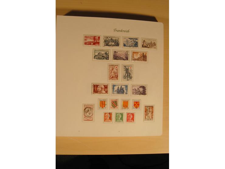 1849/1909 (ca.), gestempelte Sammlung mit u.a. Mi.-Nr. 1-5, 7, 8, 32, 42-44, Portomarken, etlichen Paaren und größeren Einhei