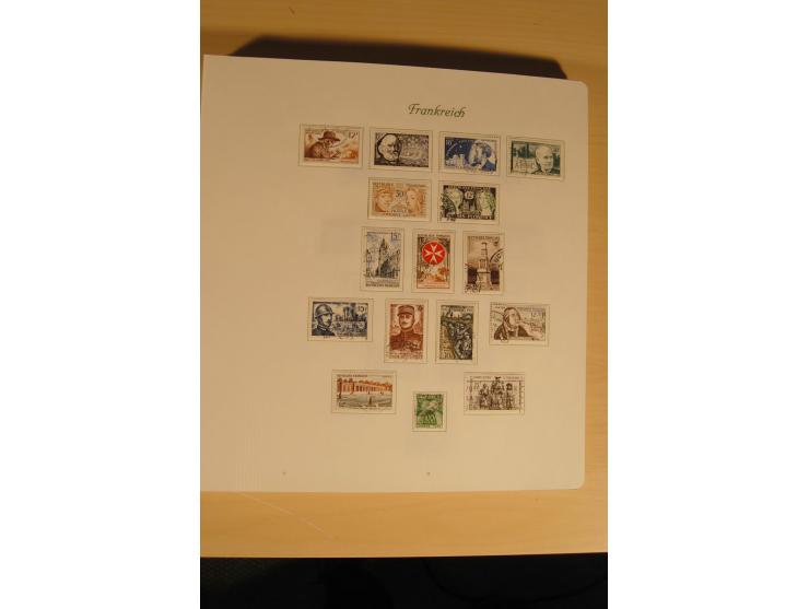 1849/1909 (ca.), gestempelte Sammlung mit u.a. Mi.-Nr. 1-5, 7, 8, 32, 42-44, Portomarken, etlichen Paaren und größeren Einhei
