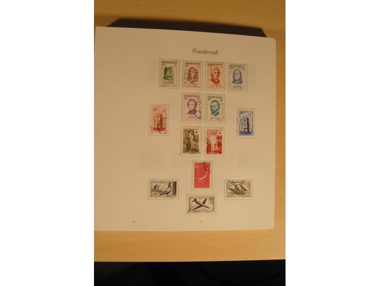 1849/1909 (ca.), gestempelte Sammlung mit u.a. Mi.-Nr. 1-5, 7, 8, 32, 42-44, Portomarken, etlichen Paaren und größeren Einhei
