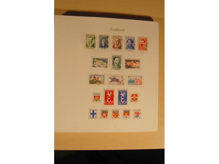 1849/1909 (ca.), gestempelte Sammlung mit u.a. Mi.-Nr. 1-5, 7, 8, 32, 42-44, Portomarken, etlichen Paaren und größeren Einhei