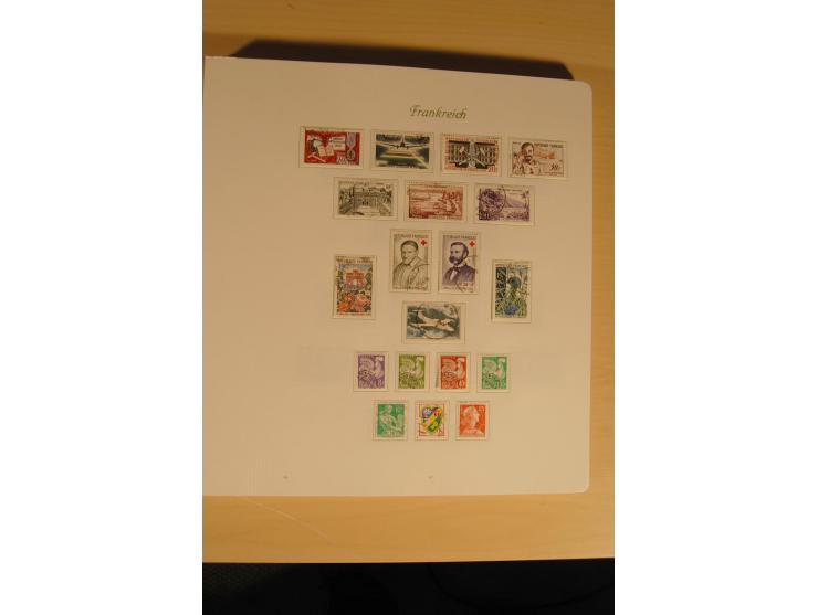 1849/1909 (ca.), gestempelte Sammlung mit u.a. Mi.-Nr. 1-5, 7, 8, 32, 42-44, Portomarken, etlichen Paaren und größeren Einhei
