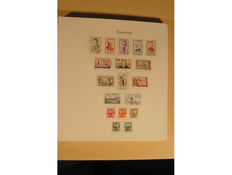 1849/1909 (ca.), gestempelte Sammlung mit u.a. Mi.-Nr. 1-5, 7, 8, 32, 42-44, Portomarken, etlichen Paaren und größeren Einhei