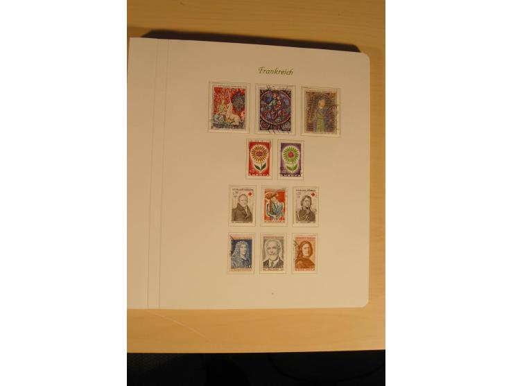 1849/1909 (ca.), gestempelte Sammlung mit u.a. Mi.-Nr. 1-5, 7, 8, 32, 42-44, Portomarken, etlichen Paaren und größeren Einhei