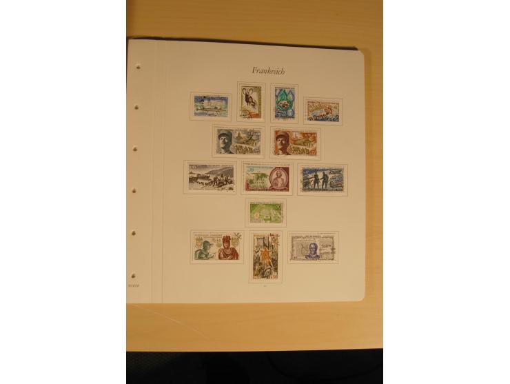 1849/1909 (ca.), gestempelte Sammlung mit u.a. Mi.-Nr. 1-5, 7, 8, 32, 42-44, Portomarken, etlichen Paaren und größeren Einhei