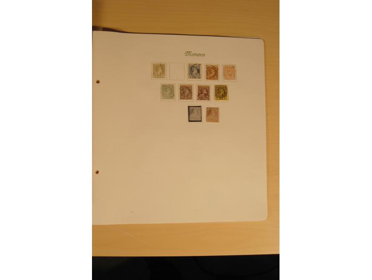 1849/1909 (ca.), gestempelte Sammlung mit u.a. Mi.-Nr. 1-5, 7, 8, 32, 42-44, Portomarken, etlichen Paaren und größeren Einhei