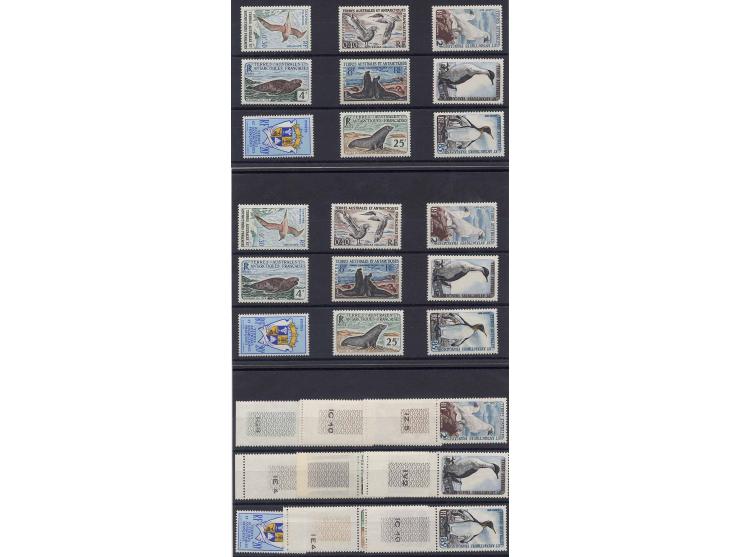 1957/71, postfrische kleine Partie, dabei allein 7 Stück Mi.-Nr. 41