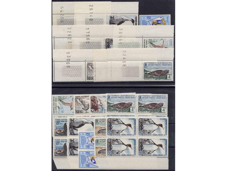 1957/71, postfrische kleine Partie, dabei allein 7 Stück Mi.-Nr. 41