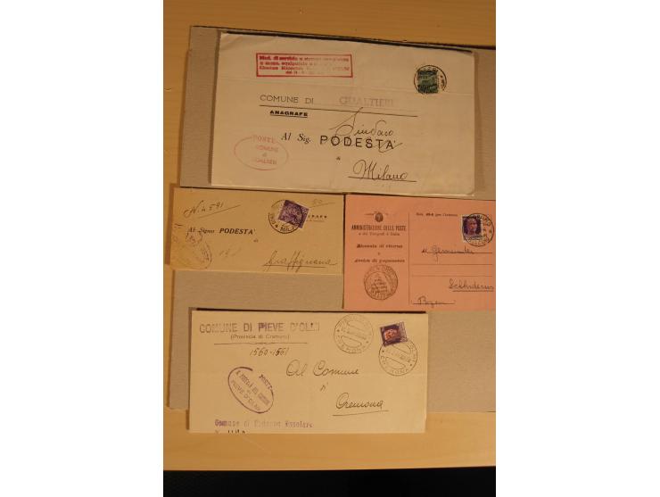 1944/45, 37 Briefe und Karten, dabei Reco