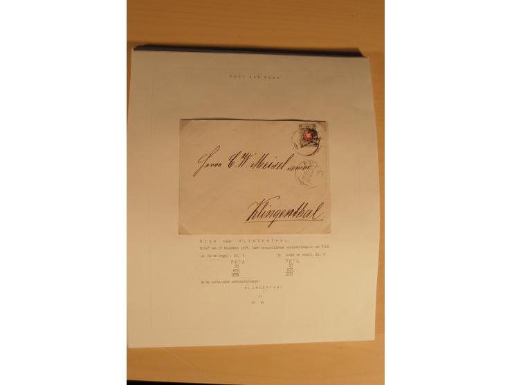 1762/1917, Die Postverbindungen von und nach Riga, Sammlung mit Briefen, Karten und Ganzsachen, dabei die Stempel Rigas ab 17