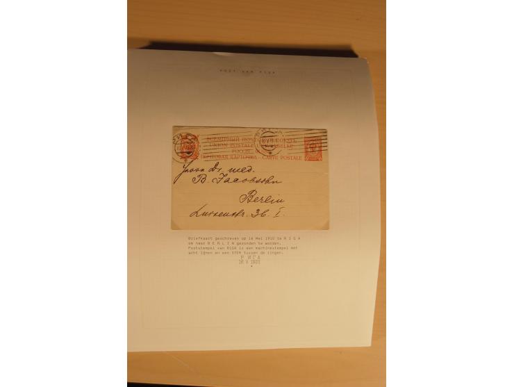 1762/1917, Die Postverbindungen von und nach Riga, Sammlung mit Briefen, Karten und Ganzsachen, dabei die Stempel Rigas ab 17