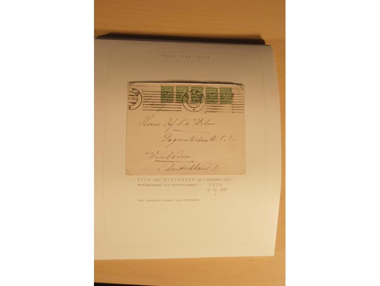 1762/1917, Die Postverbindungen von und nach Riga, Sammlung mit Briefen, Karten und Ganzsachen, dabei die Stempel Rigas ab 17