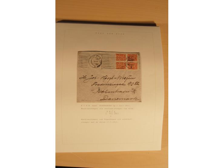 1762/1917, Die Postverbindungen von und nach Riga, Sammlung mit Briefen, Karten und Ganzsachen, dabei die Stempel Rigas ab 17