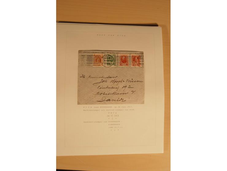 1762/1917, Die Postverbindungen von und nach Riga, Sammlung mit Briefen, Karten und Ganzsachen, dabei die Stempel Rigas ab 17