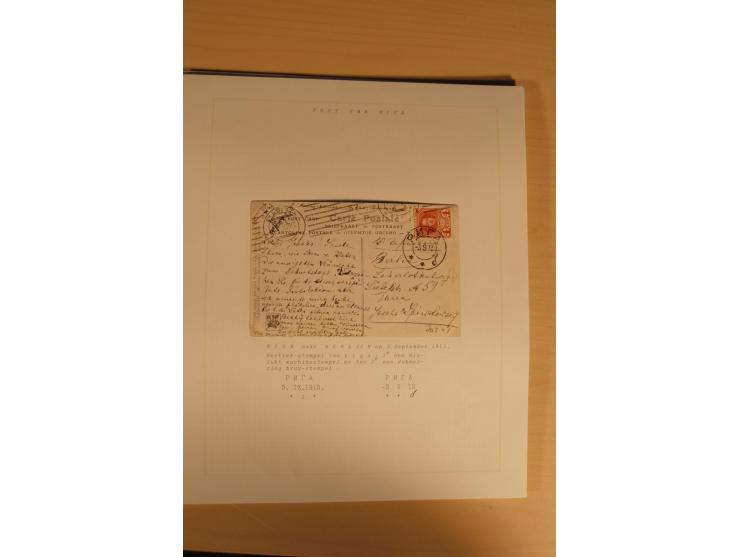 1762/1917, Die Postverbindungen von und nach Riga, Sammlung mit Briefen, Karten und Ganzsachen, dabei die Stempel Rigas ab 17