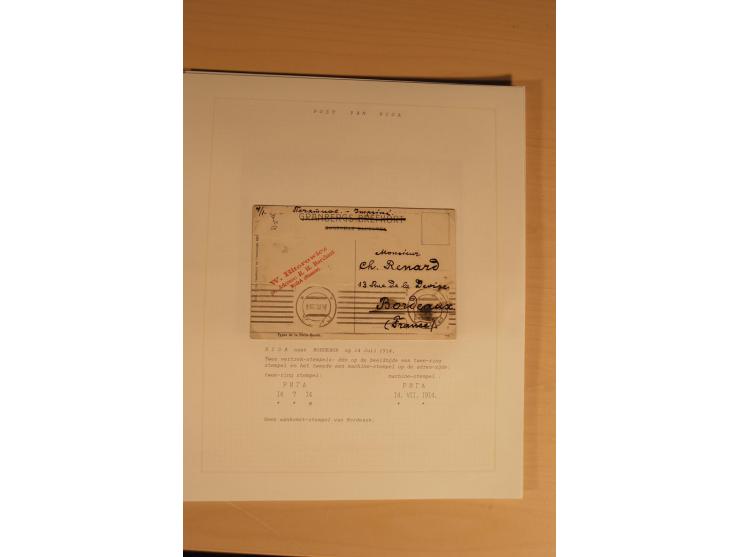 1762/1917, Die Postverbindungen von und nach Riga, Sammlung mit Briefen, Karten und Ganzsachen, dabei die Stempel Rigas ab 17