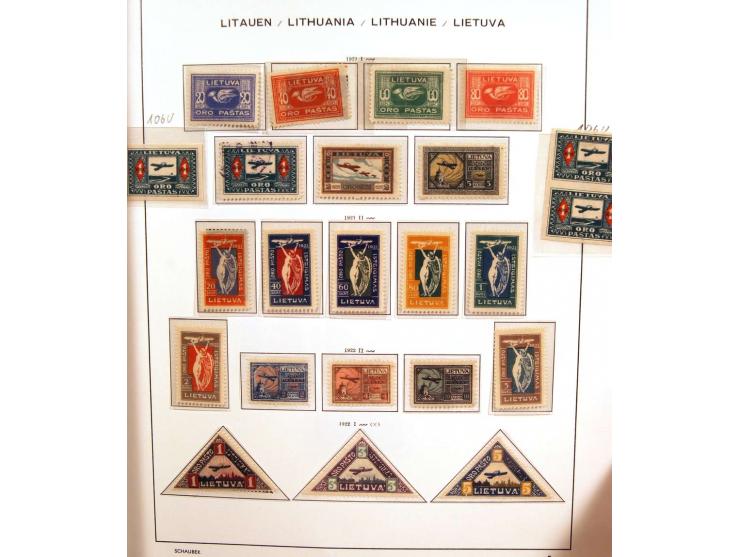 1918/2007, ungebrauchte, postfrische und gestempelte stark spezialisierte Sammlung ab Nr. 1-26, mit vielen ungezähnten und te