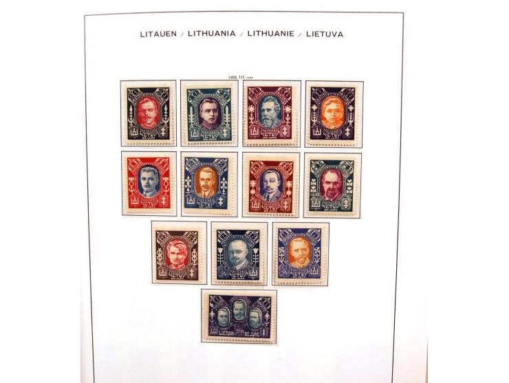 1918/2007, ungebrauchte, postfrische und gestempelte stark spezialisierte Sammlung ab Nr. 1-26, mit vielen ungezähnten und te